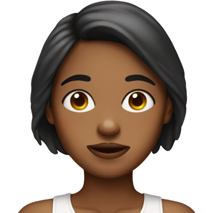 Girl with pimples emoji