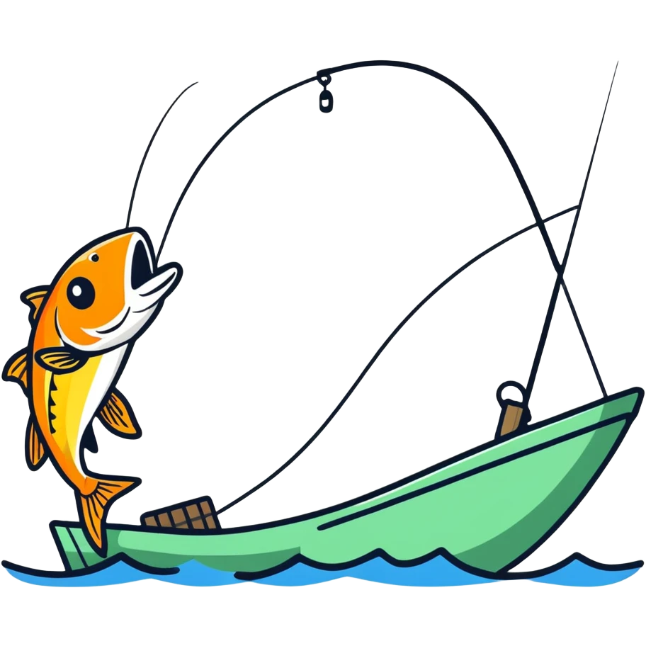 Fishing emoji