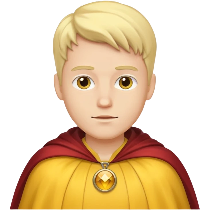 but with yellow cape, not red emoji