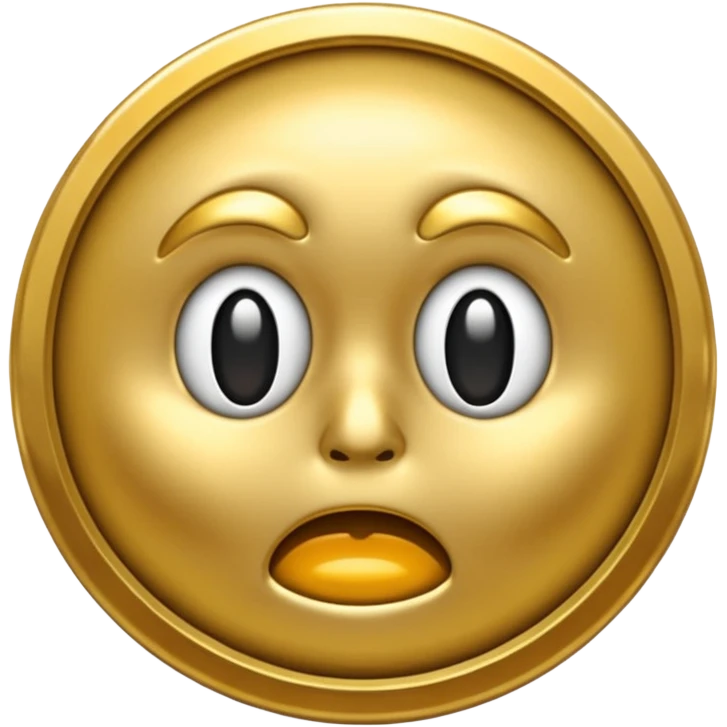 scared coin emoji emoji