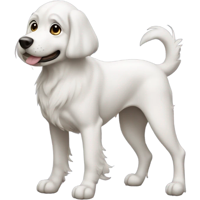 Chien Shiv tsu, pouce levé  emoji