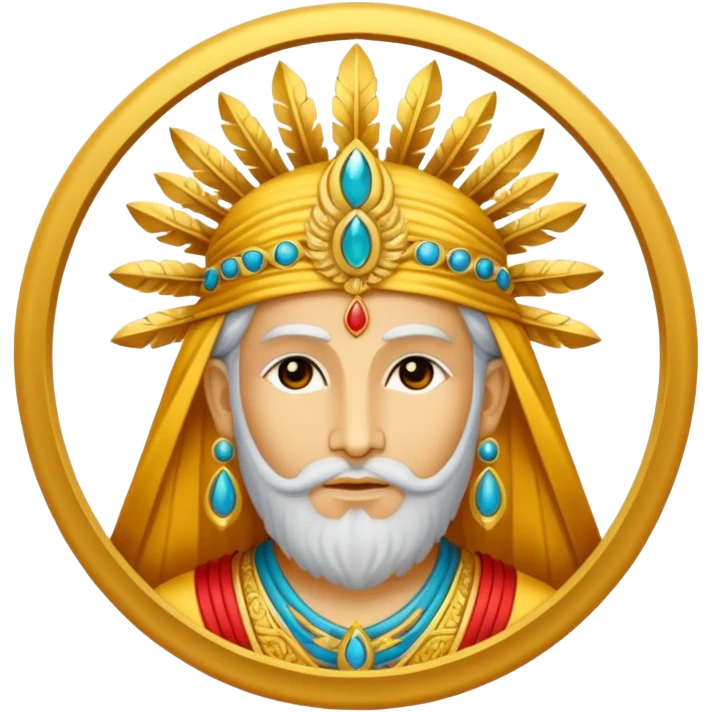 نماد زرتشت اهورا مزدا emoji