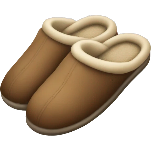 Cozy slippers emoji
