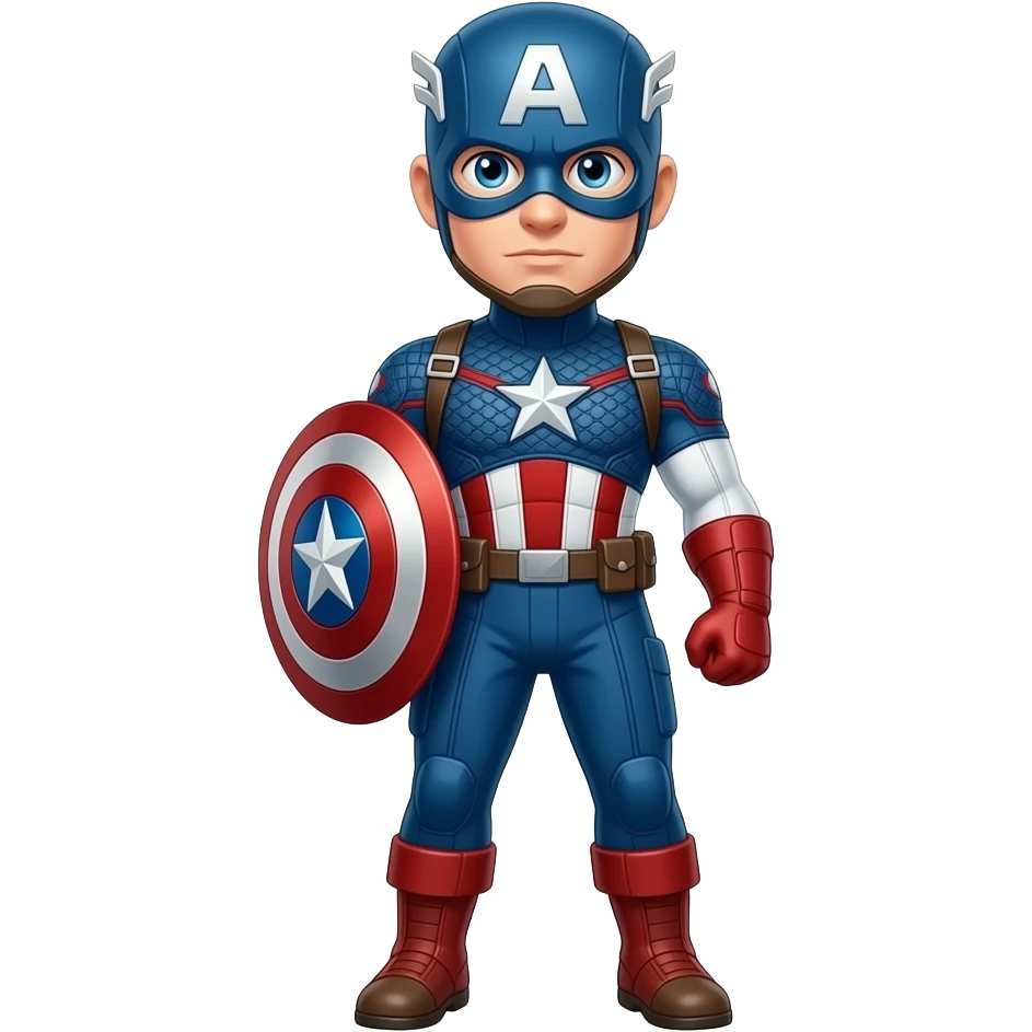 Marvel Captain America emoji
