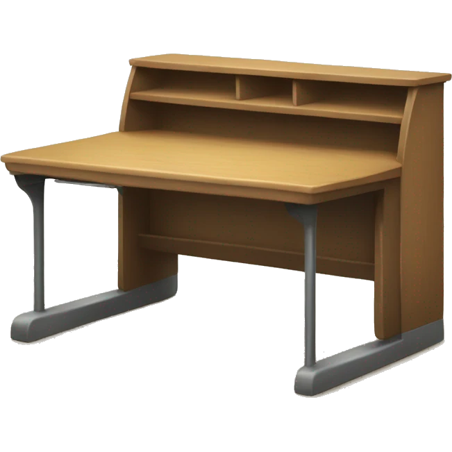 School desk emoji
