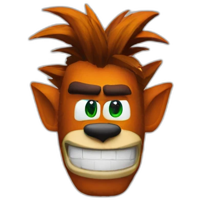 Crash Bandicoot emoji