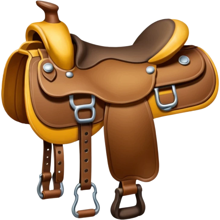 painting saddle emoji