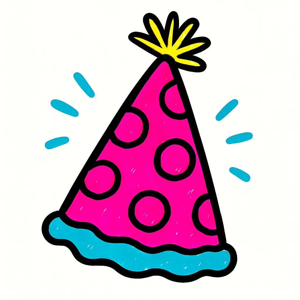 party hat emoji