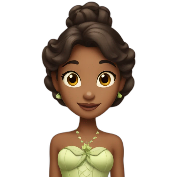 the princess and the frog emoji
