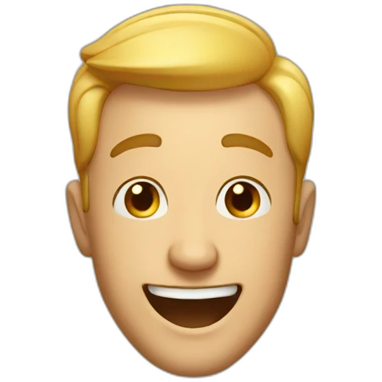 Really happy man emoji