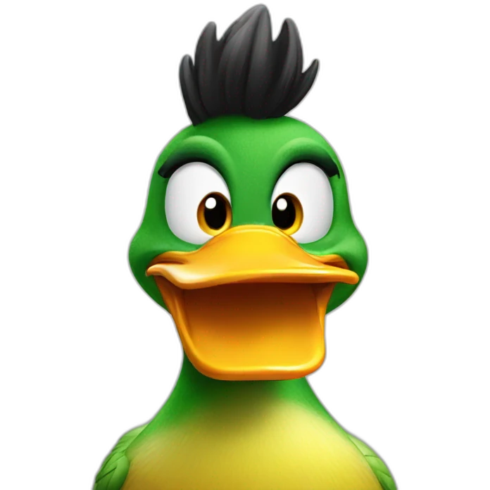 angry duck emoji