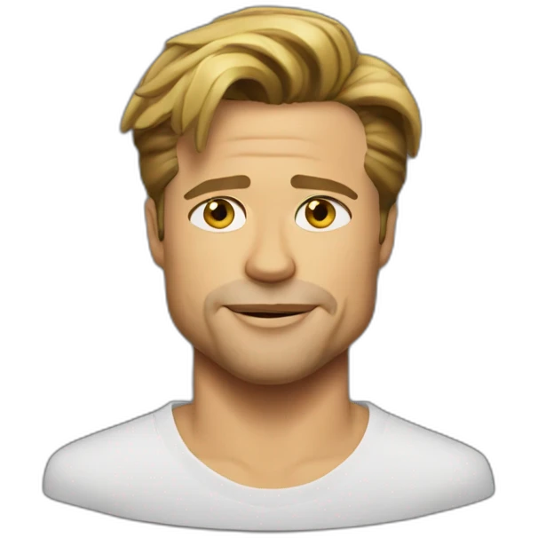 Brad pitt emoji