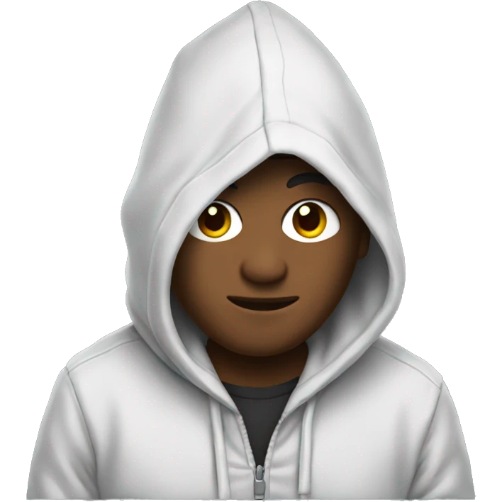Dong with hoodie emoji