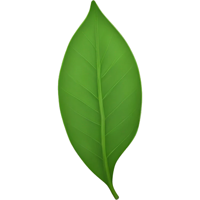Leaf on 🌝 emoji