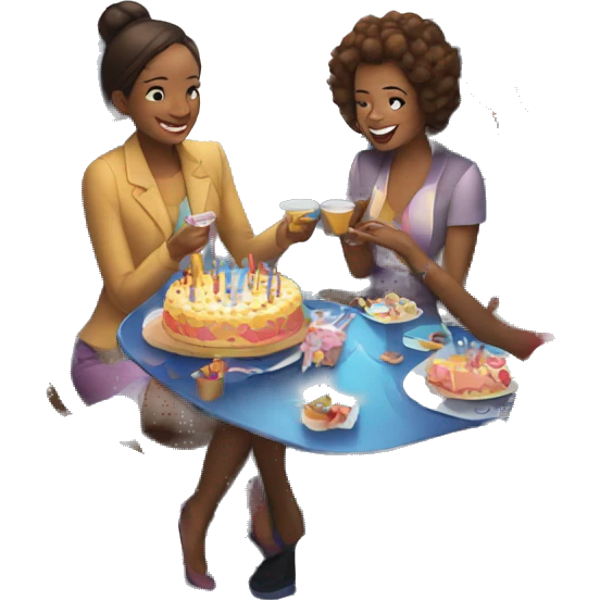  Birthday party on a plane emoji