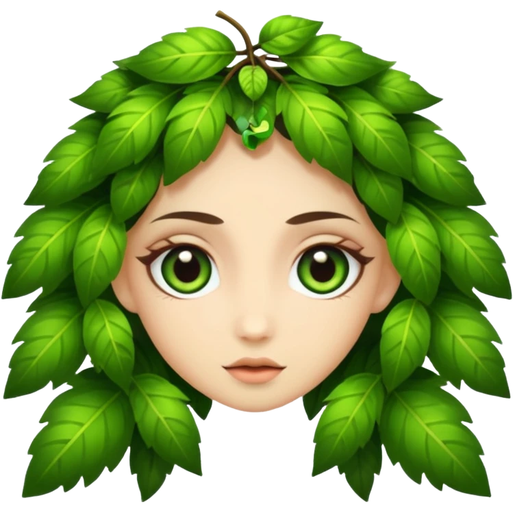 Forest nymph eyes only  emoji