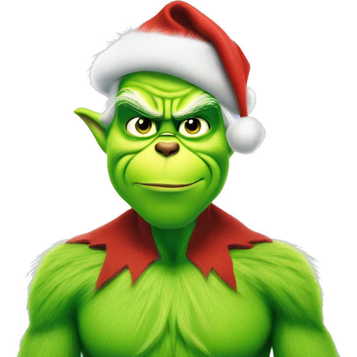henry cavill as grinch emoji