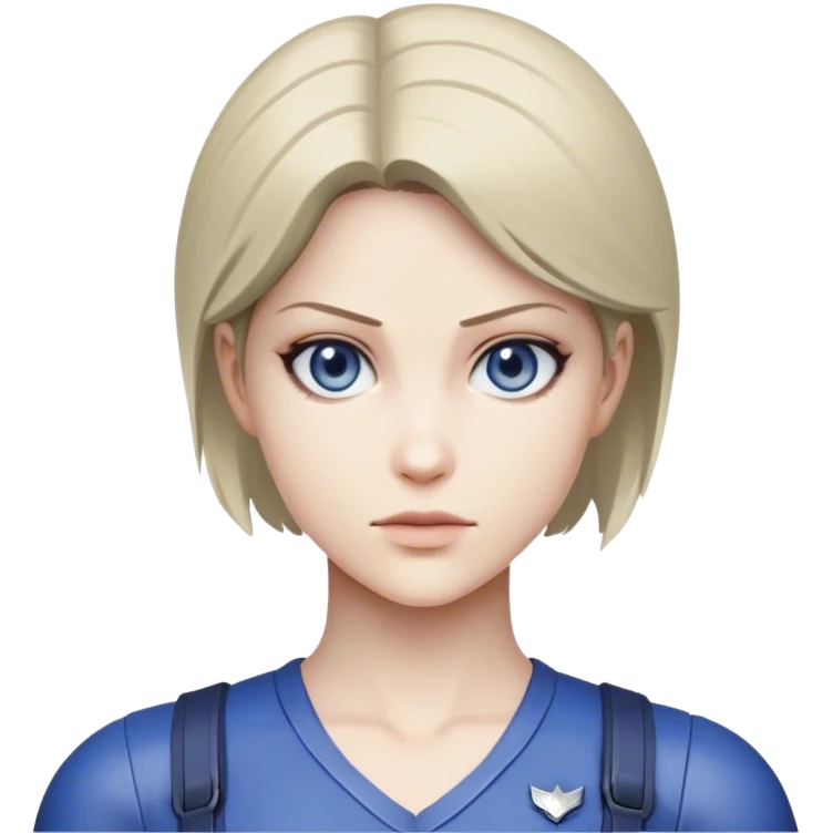 Jill Valentine from Resident Evil emoji