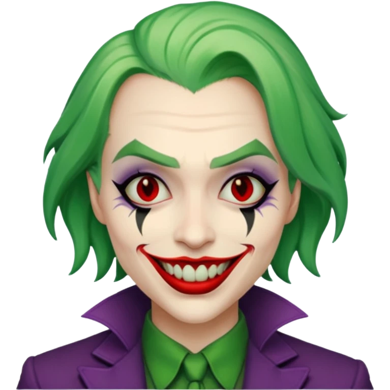 the joker face emoji