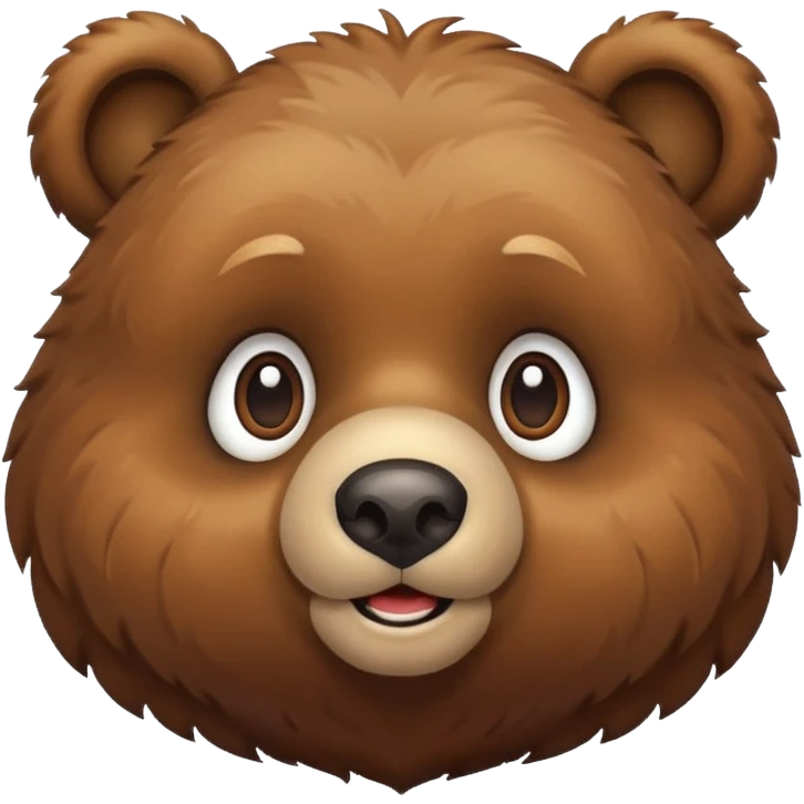Cute bear emoji