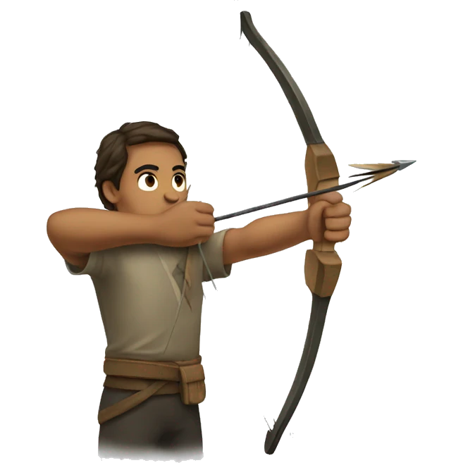 bow and arrow emoji