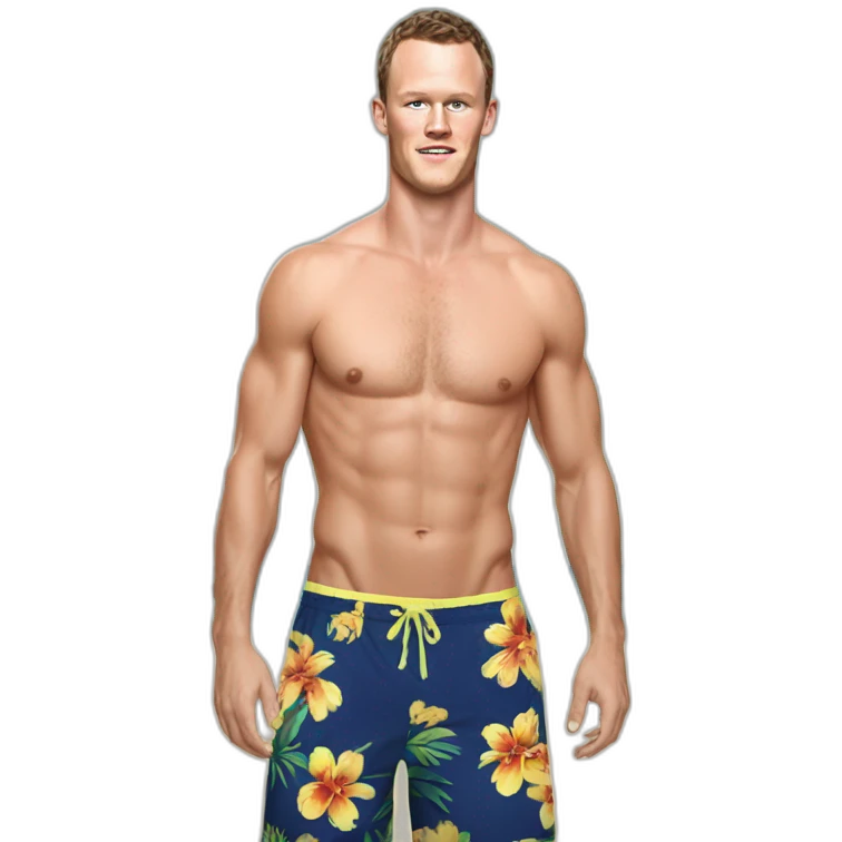 Jonathan Toews as a beach bum emoji