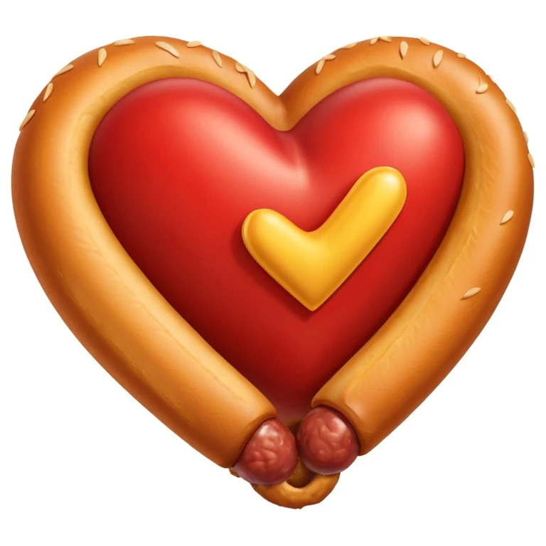 Corazon con bangers de Venezuela emoji