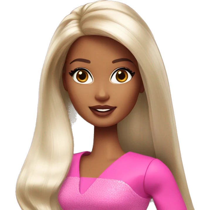 Barbie enojada  emoji