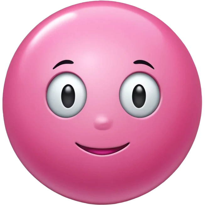 pink gumball emoji