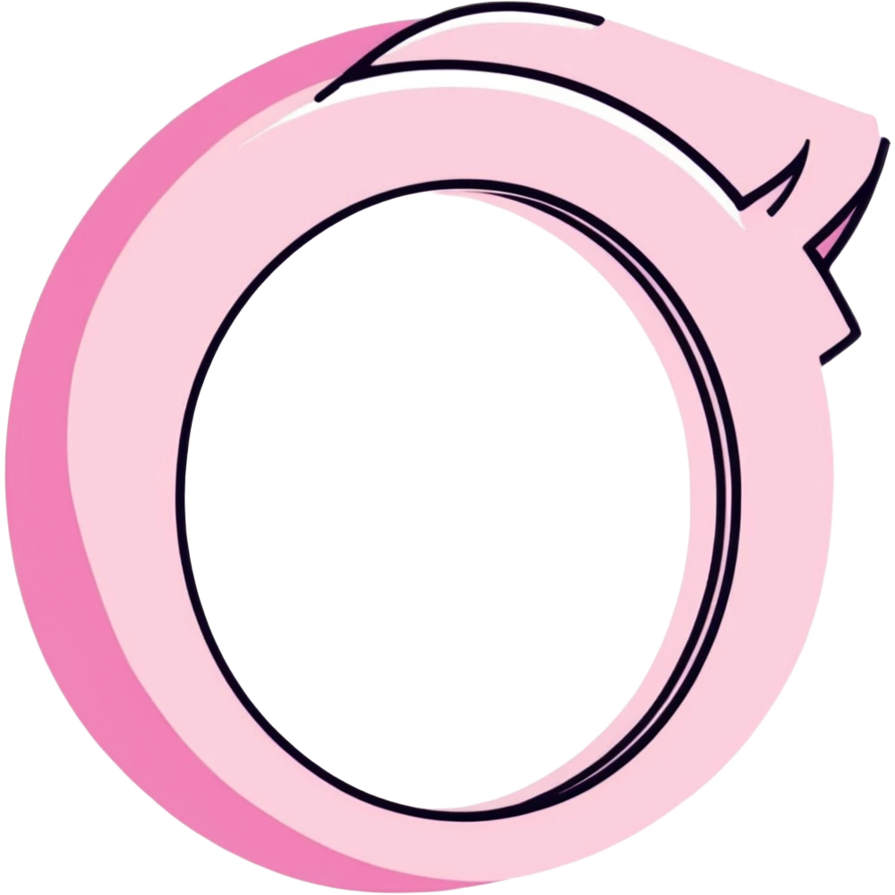 Pink emoji