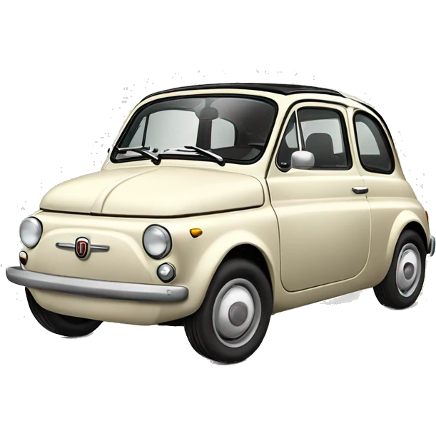 Fiat 500 emoji
