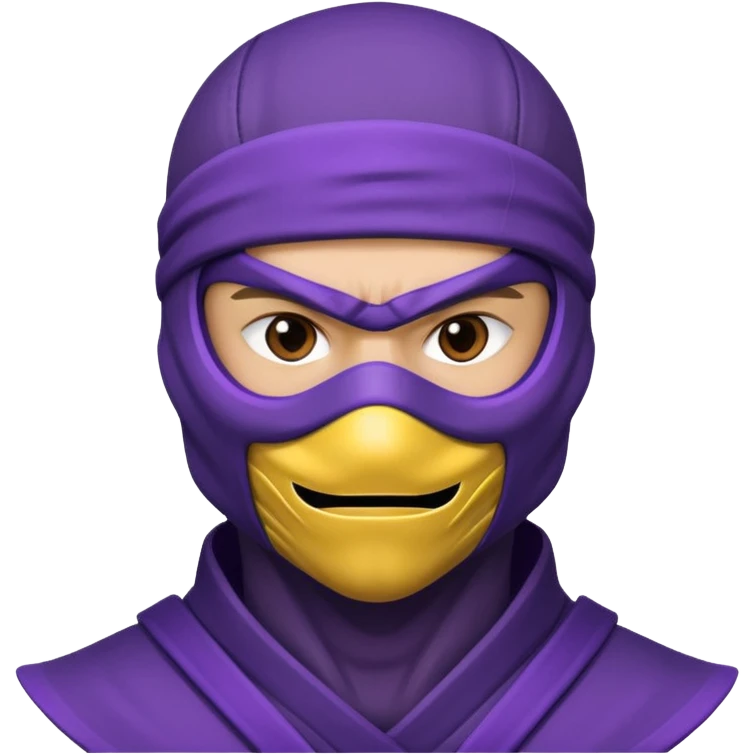 purple ninja emoji