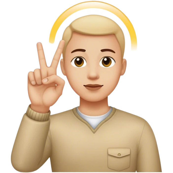 Three-finger salute emoji