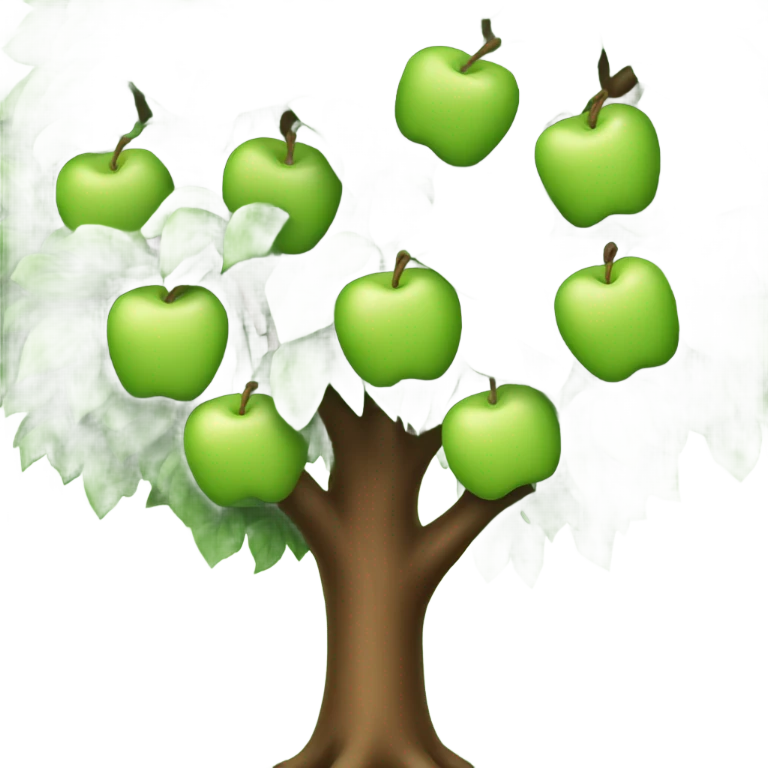 apple tree emoji