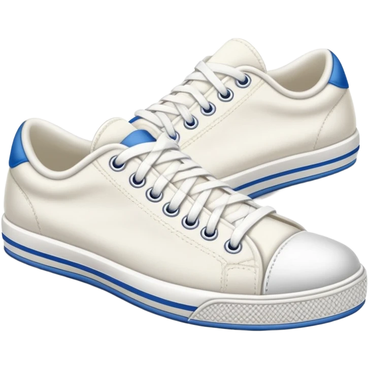 White on cloud tennis shoes emoji