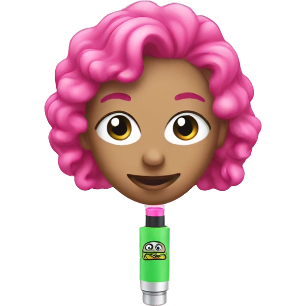 give me a pink vape emoji emoji