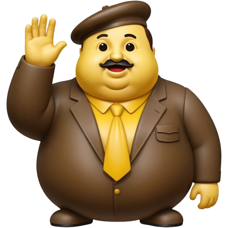 Cinematic Realistic Botero Sculpture Pop Culture Emoji, featuring an exaggerated, whimsical portrayal inspired by the famed sculptor rendered with dynamic textures and vibrant, artistic lighting. emoji