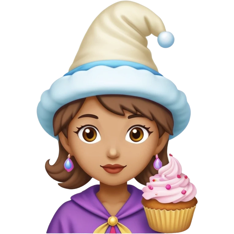 Cupcake mage emoji