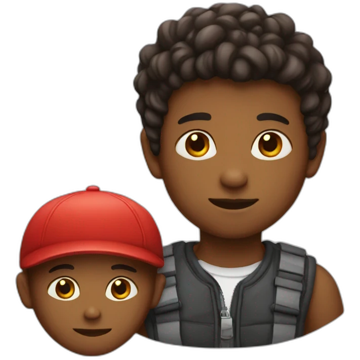 Red boy emoji