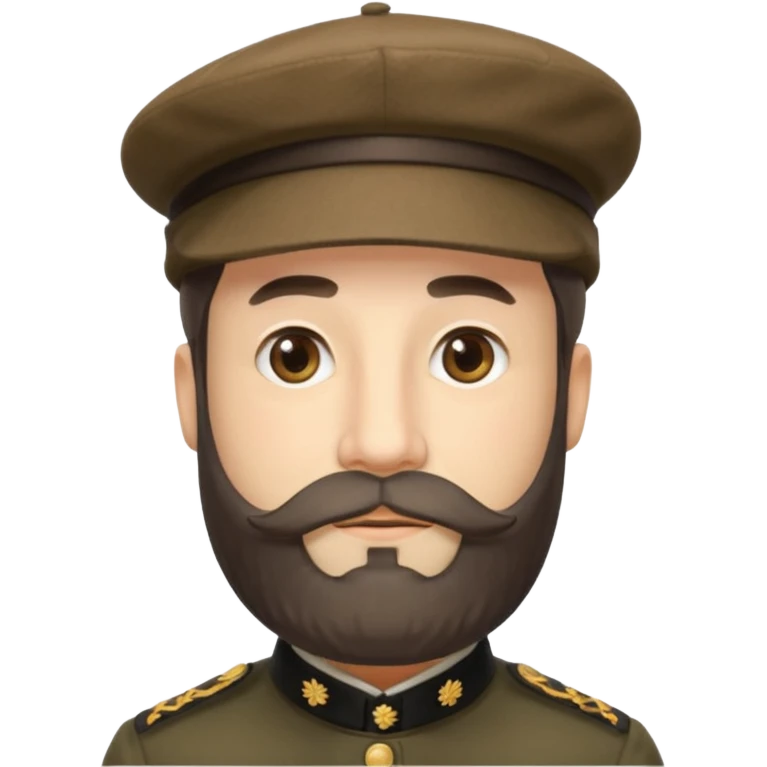 claude monet wearing beret emoji