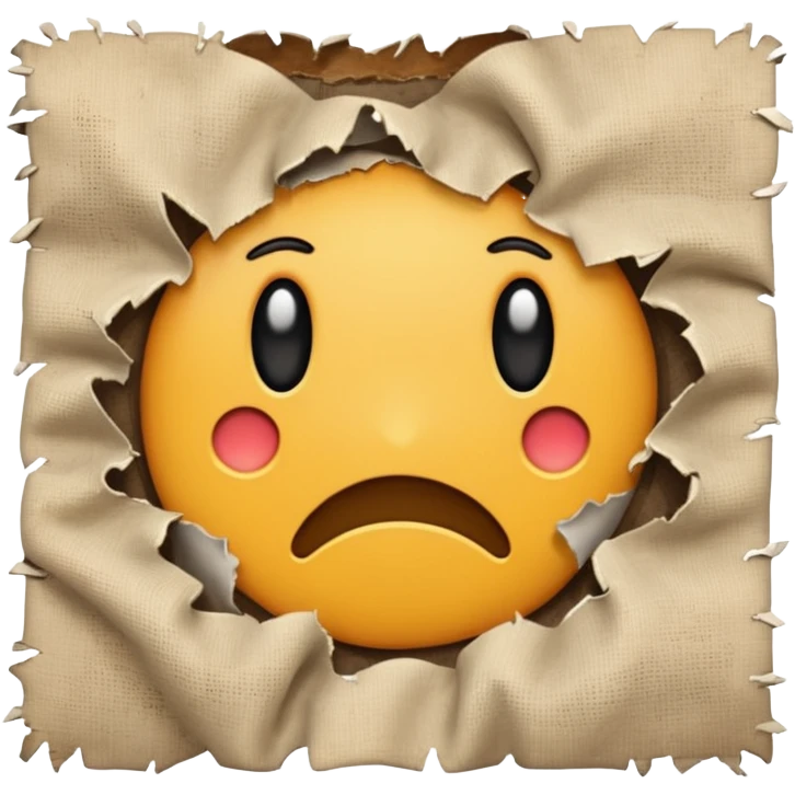 broken fabric emoji