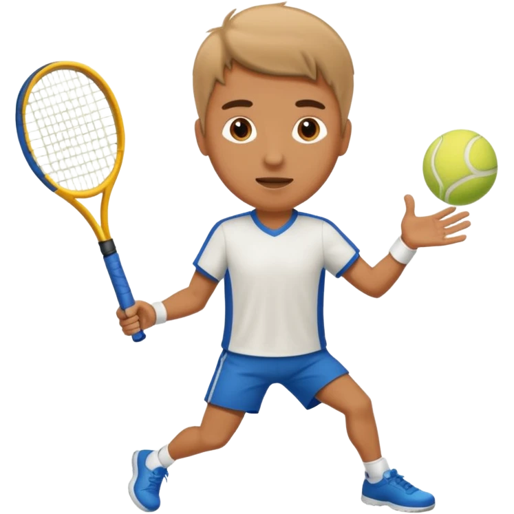 Male tennis  emoji