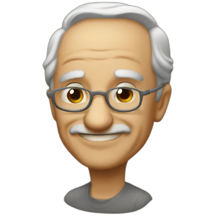 Ton père qui mange une claquette emoji