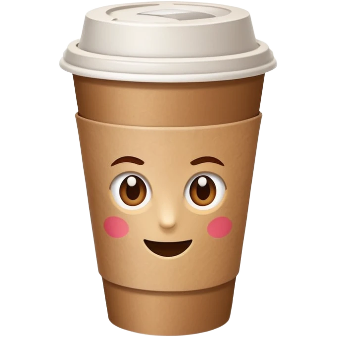 Takeaway coffee emoji