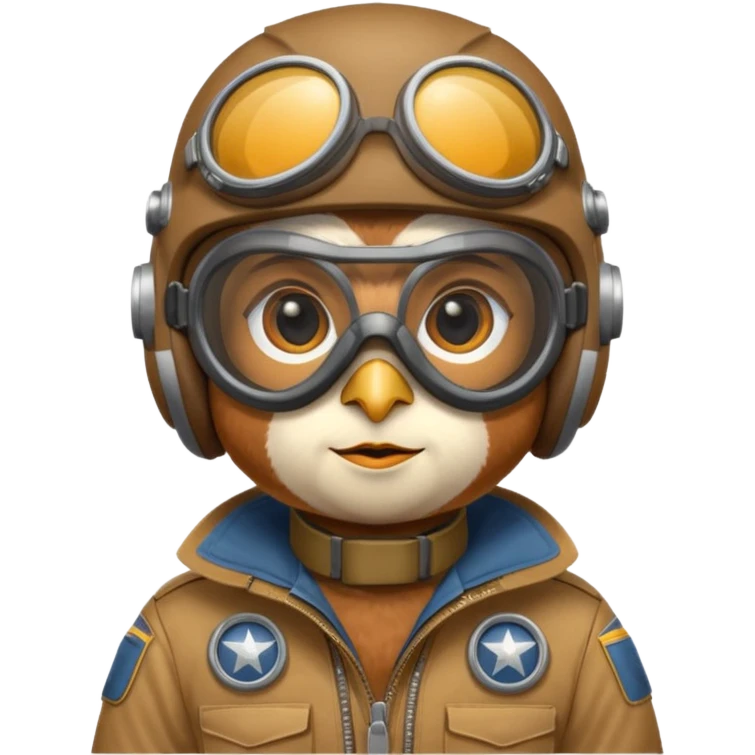 pilot owl emoji