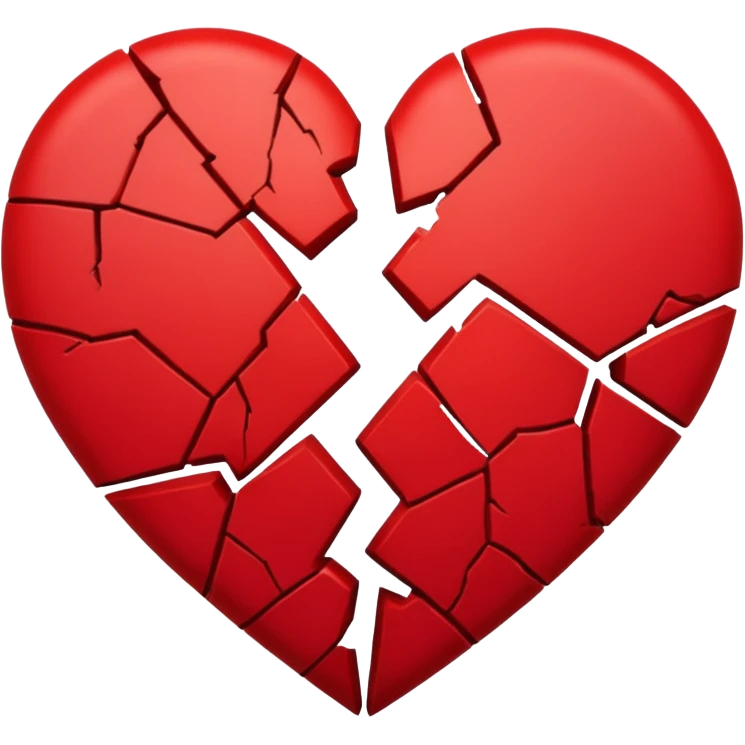 Corazón roto emoji
