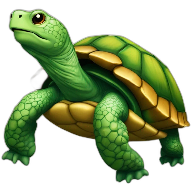 tortue sur tortue emoji