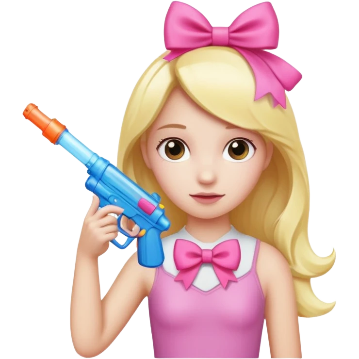 🥹🎀🔫 emoji