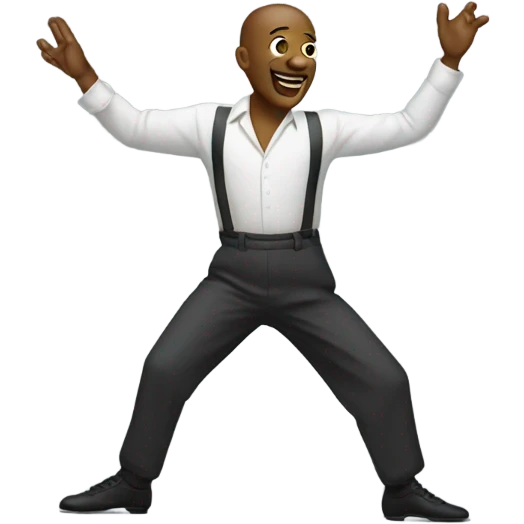 Dancing man emoji