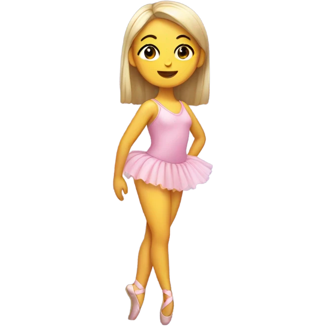 Ballet girl in swimsuit emoji